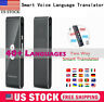 6959167875836 Unbranded Portable Smart Voice Language Translator Bluetooth Languages