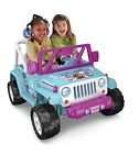 887961131000 Fisher-price Power Wheels Disney Frozen Jeep Wrangler