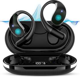 Ai Translation Earbuds Real-time 313035049006 3-in-1 Translator 144 Languages Black