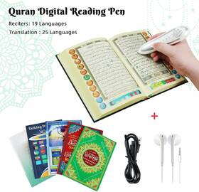M9-8g Aipebani 16g Quran Pen Digital Talking Reader Rechargeable Book With