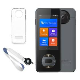 W10s-grey Anfier Language Translator Device No Wifi Needed Instant 2024 For 144 Lan