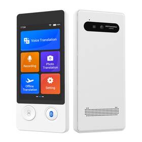 W12w Anfier Ai Language Translator Device2025 Instant Translation In Real Time 144 Lan