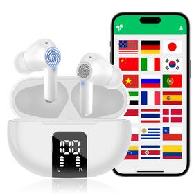 Lzlai-02 Aojo Ai Translation Earbuds Language Translator Real Time 3-in-1 Transla