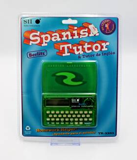 Tr-2202 Berlitz Tr-2022 Sii Spanish Translator Tutor 1998 Green Vintage New/sealed Rare