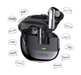 Zayn123456 Besteye S17 Language Translator Earbuds Two-way Device