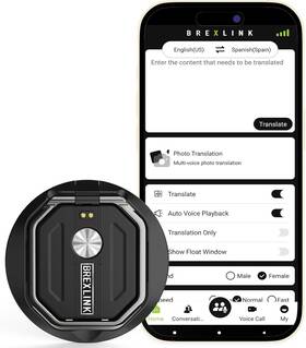 Brexlink 313037981991 3-in-1 Ai Translator Recorder Language Device No Fee For Translate