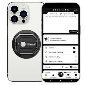 Brexlink 810047962618 3-in-1 Ai Translator Recorder Language Device No Fee For Translate