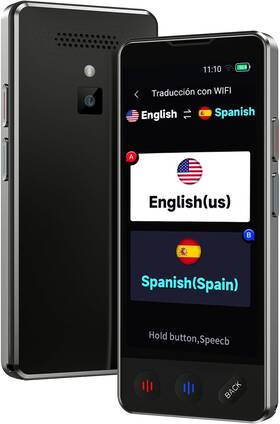 Bstboo 711181124217 Ai Language Translator Device 2026 Upgraded Vormor No Wifi Needed S