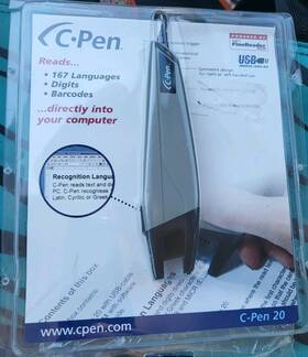 Cp20 C-pen 20 Reader Text Ocr Scanner Dictionary Translator Usb