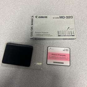 Md-320 Canon Md-120 Ic Card French Word Tank Multilingual Intelligent Dictionary