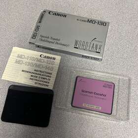 Md-130 Canon Ic Card Spanish Word Tank Multilingual Intelligent Dictionary