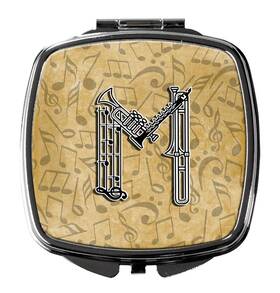 Cj2004-mscm Carolines Treasures Letter M Musical Instrument Alphabet Compact