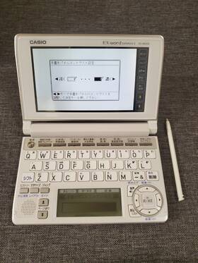 Casio Xd-a6500we Ex-word Japanese English Dictionary High School Learning Xd-b4850we