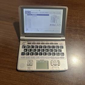 Casio Xd-gw6800 Ex-word Dataplus 3 Electronic Dictionary Japanese Tested Works