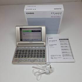 Xd-sc5100gd Casio Ex-word Japanese Electronic Dictionary Champagne Gold