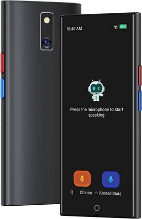 Cawruga 705353515859 Language Translator Device 2026 Upgraded Chip Two Way Real-time Voice Translato
