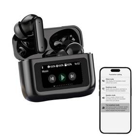 Miaosu-zlj-jm21ai-black Cnbro Bluetooth Translation Earbuds 150 Languages Anc Noise Cancelling