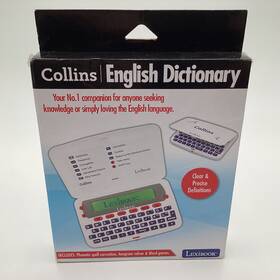 D850en Collins Crossword Solver - Lexibook English Dictionary New / Sealed