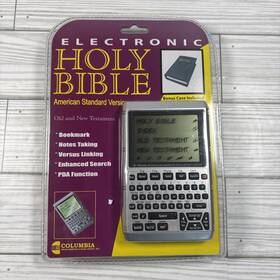 Columbia 031103126885 Electronic Holy Bible Old And New Testament American Standard With Case Batteries