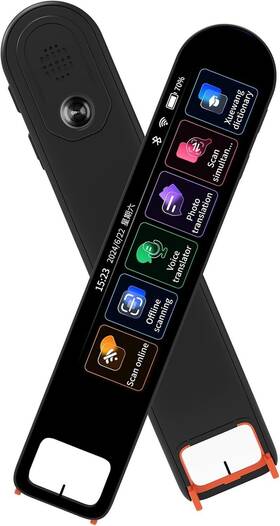Ji00996-bk Conblom Translation Pen 3.71 Inch Scan Reader With 142 Language Ocr Digital Translator