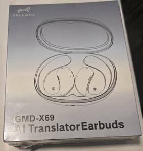 X004uw8bwt127 Dreamda Ai Language Translator Earbuds Ows Real-time 3-in-1 Translation
