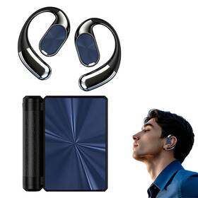 Xg16 Edepot Open Ear Earbuds - Headphones Bluetooth With Dual-fold Design 60h Playtime Bl