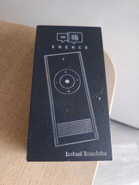 Enence 240926008 Nib Instant Language Translator Device Open Box