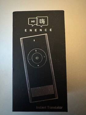 5489 Enence Muama Instant 2 Way Translator Portable Real Time Translation Gen 2.0