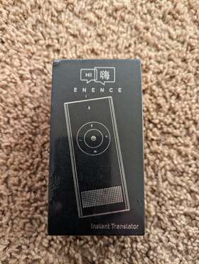 Muama-01 Enence Instant Two Way Translator Portable Real Time Translation Nib