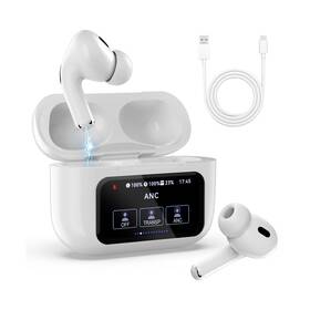 Excecar 768657158429 Language Translator Earbuds Anc Enc Translation Two Way Real Time T