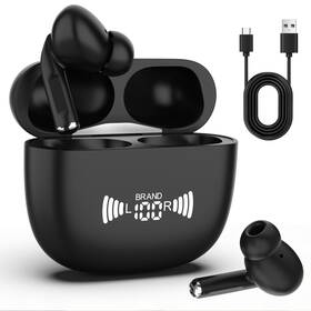 Excecar 768657161153 Translation Earbuds Real Time 138 Language Translator Matte Black