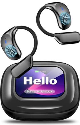 Fervidus 356947059767 Ai Language Translation Earbuds Lcd Touch Screen Ows Real-time Translator Fo