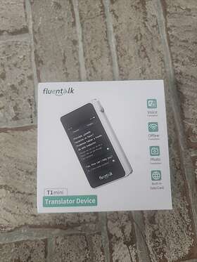 Fluentalk 192644001120 By Timekettle T1 Mini Translator Device