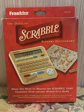 Franklin 084793994746 Scrabble Player S Dictionary - New In Open Box