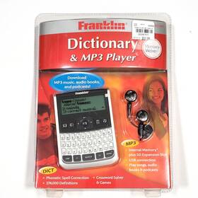 Mwb-480 Franklin 084793997273 Electronic Miriam Webster Dictionary And Mp3 Player Nos Sealed