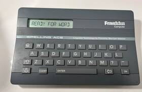 0956731000 Franklin Computer Spelling Ace Linguistic Technology Model Sa-98 Used Vintage