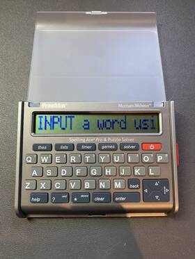 Sa-309 Franklin 1384 Electronic Publishers Spelling Ace Thesaurus W Merriam-webster