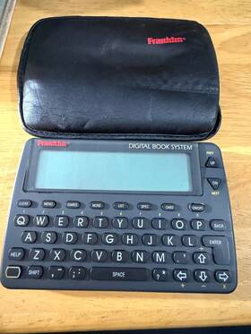 Franklin Dbs-101 Digital Book System Tested
