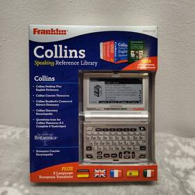 Dmq-2100 Franklin Collins Speaking Reference Library Word Pronunciation Device