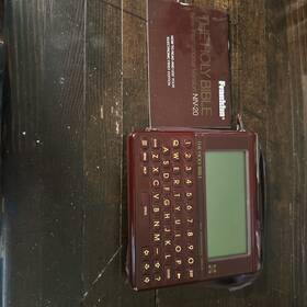 Niv-20 Franklin Ksa291 The Holy Bible New International Version Electronic Handheld