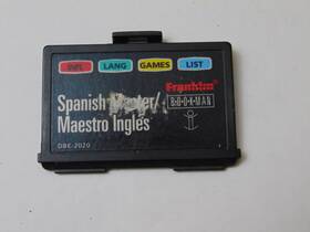 Mwd-2020 Franklin Bookman Cartridges Spanish Master /maestro Ingles Infl Lang Gmes List