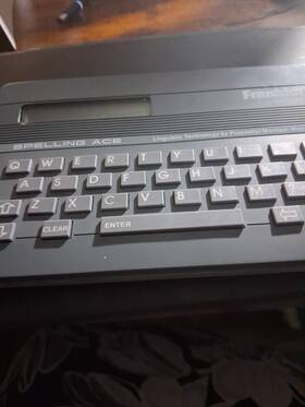 Franklin Sp98 Vtg. Computer Spelling Ace Without Battery Cover
