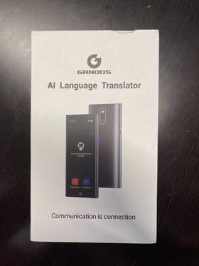 Ganods-gh80b Gandos Ganods Ai Language Translator Gh12b. New- Open Box