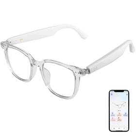 Gs07-ai-clear Genxenon Ai Translator Smart Glasses Ai-powered Real-time Translation