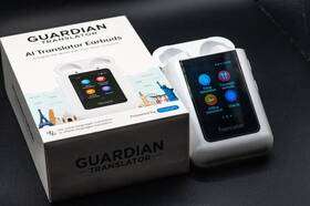 02012025150 Guardian Translator Ai Chat Gpt 144 Languages Touchscreen Bluetooth 5.3 16gb Storage