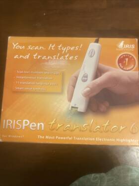 Iris 765010455126 Translator 6 For Windows Translation Electronic Highlighter Inbox