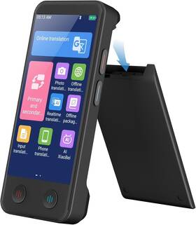 Itourtranslator 976784830123 Itour D-lite Dual Screen Language Translator Device Real-time Voice