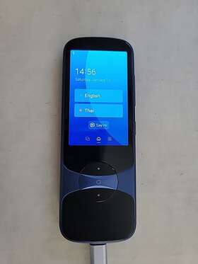 Jarvisen 196852662548 Translator Blue Portable Smart Electronic Voice Language