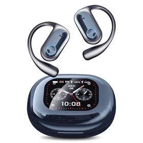 Yyk-mqo30 Kosernt Ai Translation Earbuds Bluetooth 5.4 Ows Headphones With Lcd Touch Screen Rea