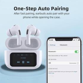 E001 Kuonaolife Language Translator Earbuds Real-time Two-way Support 144 La